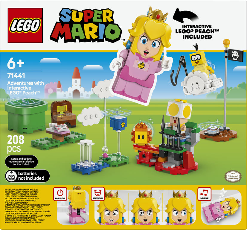 LEGO Super Mario Przygody z interaktywną figurką ® Peach™