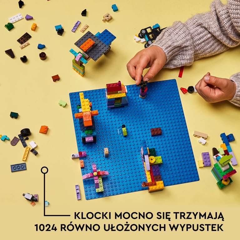LEGO Classic Niebieska płytka konstrukcyjna
