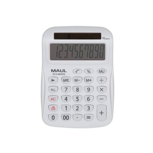 MAUL ECO MJ555 kalkulator Desktop Podstawowy kalkulator Biały