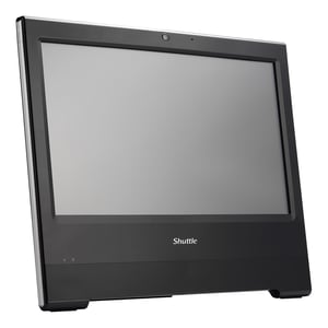 Shuttle X50V8 Intel® Celeron® 5205U 39,6 cm (15,6") 1366 x 768 px Pekskärm All-in-One PC barebone Wi-Fi 5 (802.11ac) Svart