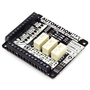 Pimoroni Automation HAT Kontroler monitorowania i automatyzacji Czarny