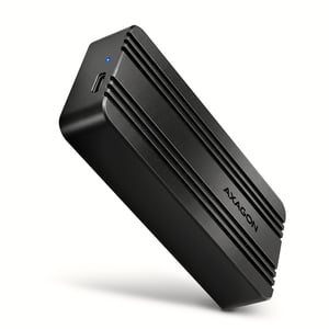 Axagon EEM2-40G obudowa do dysków twardych Obudowa SSD Czarny M.2