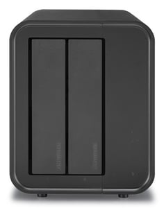 TerraMaster D2-320 macierz dyskowa Desktop Czarny