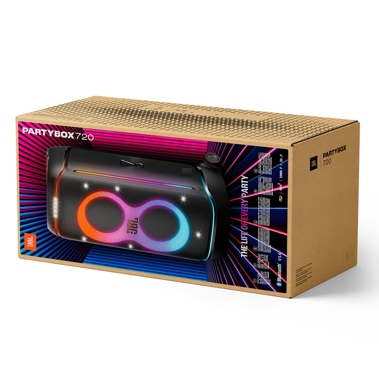 JBL PartyBox 720 Głośnik imprezowy Czarny 800 W