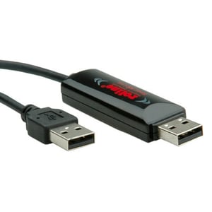 ROLINE USB 2.0 1.2m USB Cable 1.8 m USB A Black