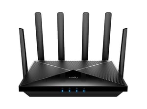 Cudy LT700 WLAN-Router mit Gigabit-Ethernet, Dualband (2,4 GHz/5 GHz) und 4G, schwarz