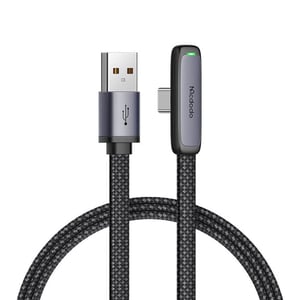 Mcdodo CA-3340 kabel USB 1,2 m USB A USB C 100 W Czarny