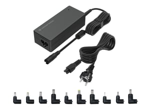 Conceptronic OZUL08B10 Power Adapter/Inverter, Indoor, 90 W, Black