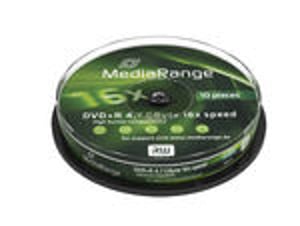 MediaRange MR453 DVD-skiva 4,7 GB DVD+R 10 st.