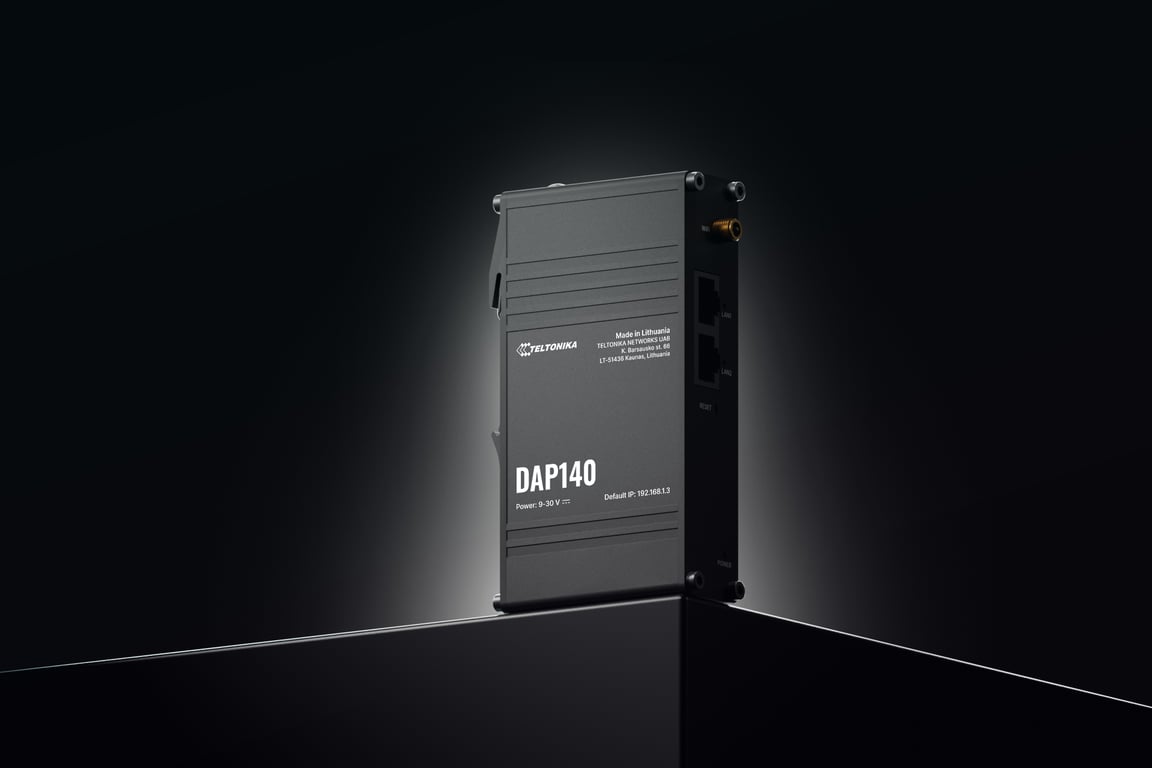 Teltonika DAP140 300 Mbit/s Czarny Obsługa PoE