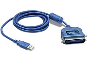Trendnet TU-P1284 kabel szeregowy Niebieski 2 m