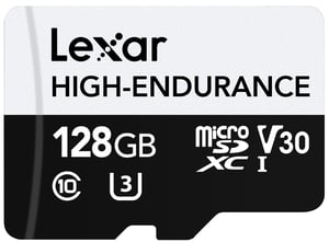 Lexar High-Endurance 128 GB MicroSDXC UHS-I Klasa 10