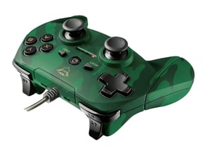 Trust GXT 540C Yula Black, Green RS-232 PC Gamepad, PlayStation 3