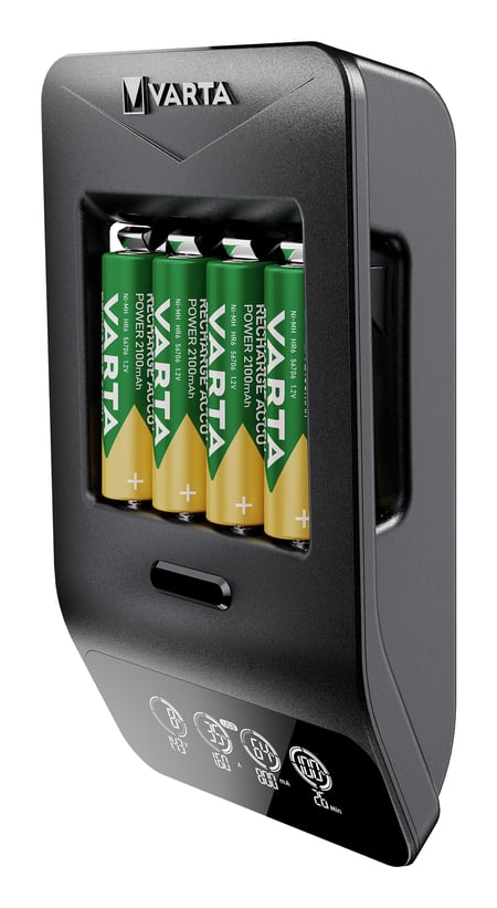 Varta LCD SMART CHARGER+ ładowarka akumulatorów Akumulator do domowego użytku Prąd przemienny