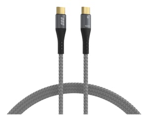 EFB Elektronik USB-CC-00001 kabel USB USB 2.0 0,5 m USB C 0,48 Gbit/s 100 W Czarny, Szary