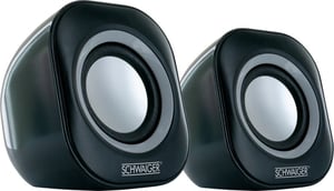 Schwaiger LS1000 013 Speaker, Black, Wired, 6 W