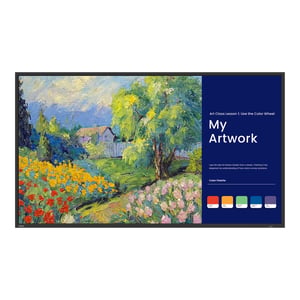 BenQ SL4304 Platt skärm för digital skyltning 109,2 cm (43") LCD 500 cd/m² 4K Ultra HD Svart Inbyggd Android-processor