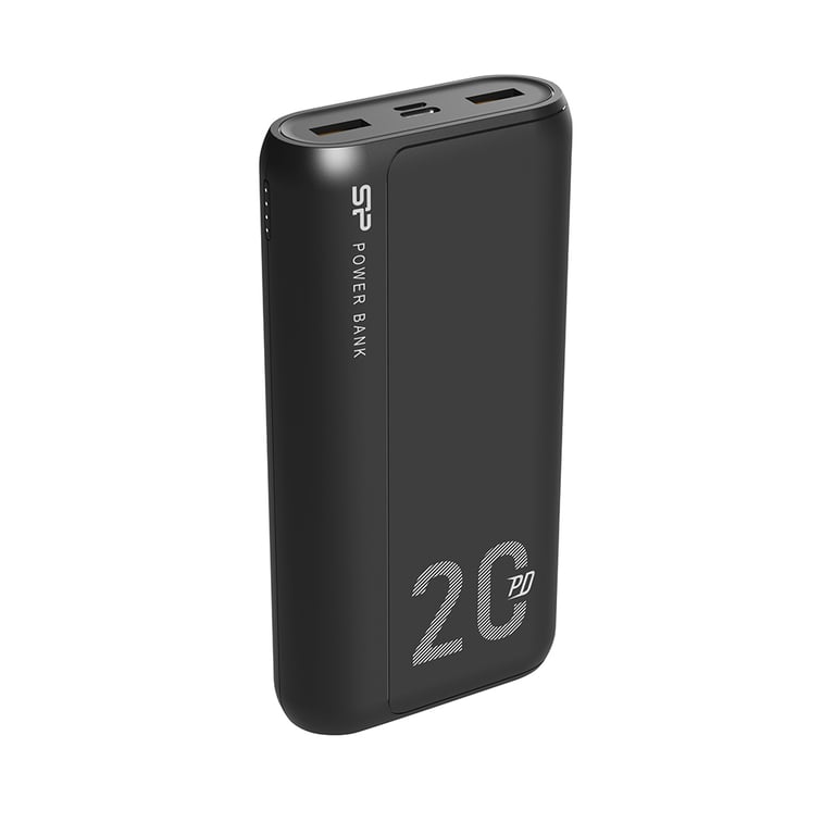 фото Зовнішній акумулятор (павербанк) Silicon Power GS15 20000mAh Black (SP20KMAPBKGS150K)