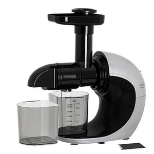 Adler Slow Juicer 4130 150 W Slow Juicer, Black, Stainless Steel