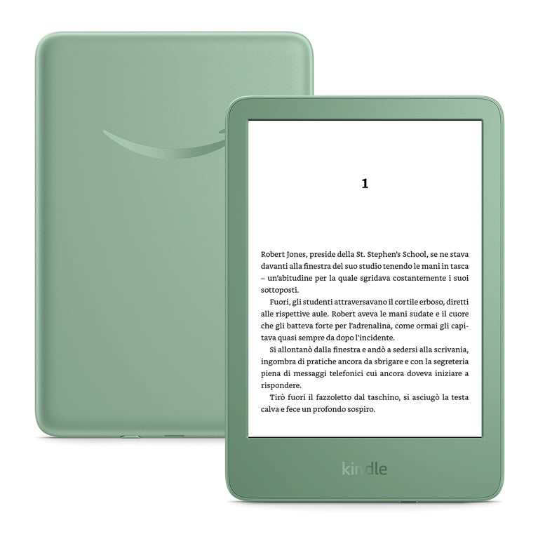 фото Електронна книга Amazon Kindle 16 GB Wi-Fi Green (B0CP31VPZ1)