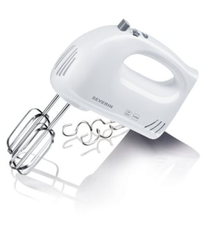 Severin HM3820 300 W Hand Mixer, White