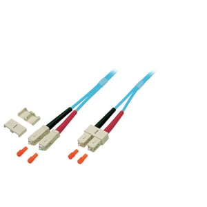 EFB Elektronik O7413.15 kabel InfiniBand / światłowodowy 15 m SC Turkusowy