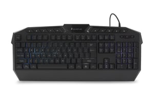 SureFire KingPin USB-gamingtangentbord, QWERTY, engelska, svart