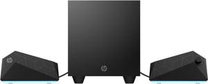 HP X1000 30 W PC/Laptop Speaker Set, Black, 2.1-channel, 6 W
