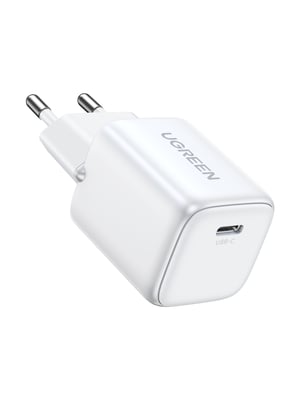Ugreen 15324 Portable Device Charger, Universal, White, AC, Indoor