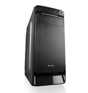 Logic K3 Midi Tower Czarny 400 W