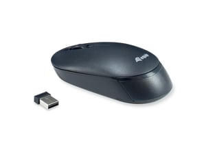 Equip 245221 klawiatura Dołączona myszka Biuro RF Wireless QWERTY Hiszpański Czarny