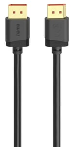 Hama 00202010 DisplayPort-kabel 2 m Svart