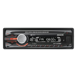 Sencor SCT 3018MR bilradio Svart 160 W
