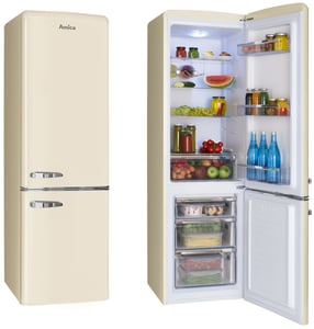 Amica FK2965.3GAA Kühl-Gefrierkombination, freistehend, beige