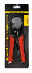 Gembird T-WC-02 Cable Crimping Tool Black, Orange