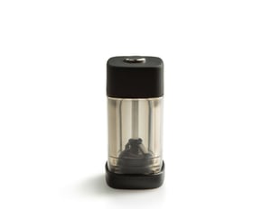 GSI Outdoors Peppermill Pepper Grinder, Black, Translucent