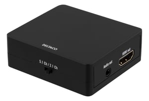 Deltaco HDMI-7038 kabel audio Czarny
