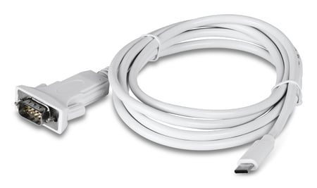 Trendnet TUC-S9 kabel równoległy Biały 1,8 m USB Type-C RS-232