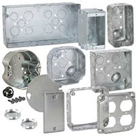 Electrical boxes and accessories