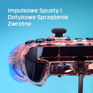 HyperX Clutch Gladiate – przewodowy kontroler do gier z podświetleniem RGB – Xbox