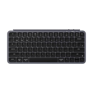 Keychron B1P-K1 klawiatura Dom/Biuro USB + RF Wireless + Bluetooth Szary
