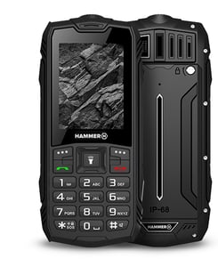 myPhone Hammer Rock 6,1 cm (2.4") 155 g Czarny Aparat w telefonie