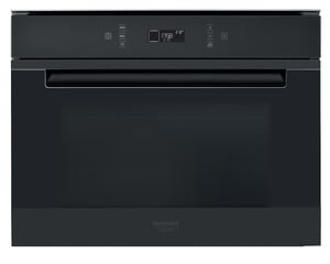 Hotpoint MP 776 BMI HA Schwarz Kombi-Mikrowelle Einbaugerät 40 l 900 W