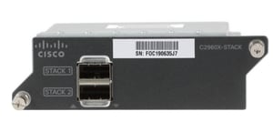 Cisco C2960X-STACK, renoverad modul för nätverksswitchar