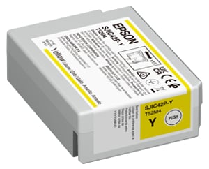 Epson SJIC42P-Y ink cartridge, 1 pc. Genuine Yellow