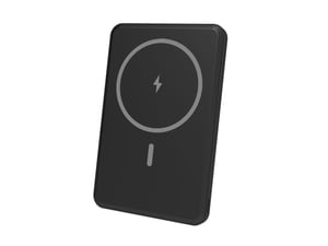 eSTUFF ES641100 5000 mAh Power Bank, Wireless Charging, Black