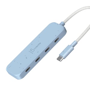j5create JCH345EC USB 3.2 Gen 1 (3.1 Gen 1) Type-C 10000 Mbit/s Cyan
