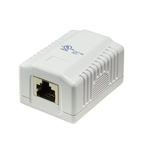 LogiLink NP0073 RJ-45-Steckdose, weiß