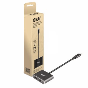 CLUB3D CSV-1552 externe USB-Grafikkarte, schwarz