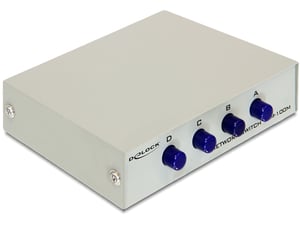 DeLOCK 87588 Unmanaged Network Switch, Beige